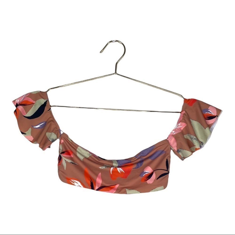 The Bikini Lab Ruffle Bandeau Bikini Top - Picture 4 of 6